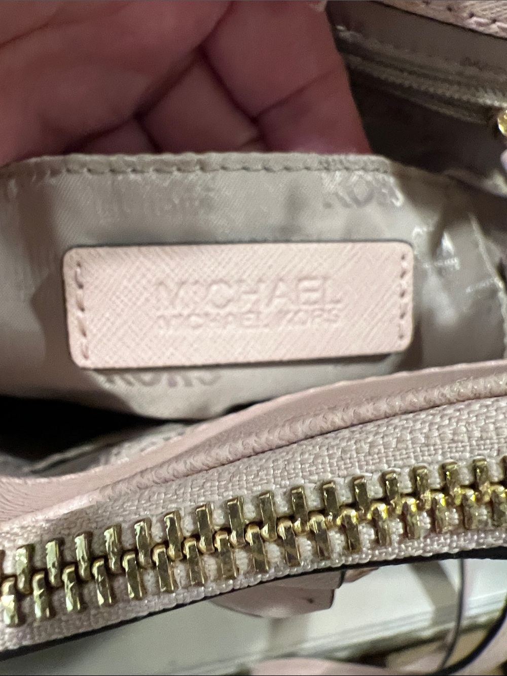 MICHAEL Michael Kors Blush Pink Ballet MD Satchel Crossbody NWT MSRP $328 - Picture 15 of 16
